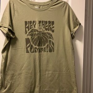 Sonoma Women's Plus Olive Tee